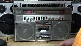 Image result for Zenith Boombox