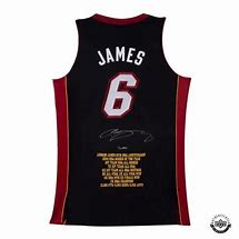 Image result for LeBron Miami Heat Classic Nights Red Jersey