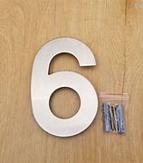 Image result for 6 Inch House Numbers