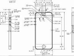 Image result for iPhone 8 Plus Technical Drawing with Dimensions