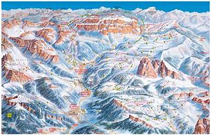 Image result for Val Gardena Ski Map