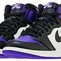 Image result for Air Jordan 1 Court Purple