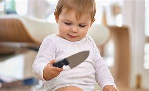 Image result for Children Playing with Sharp Objects
