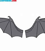 Image result for Folded Bat Wings Cartoon