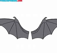 Image result for Draw Bat Wings