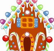 Image result for Gingerbread House Clip Art Black and White