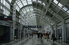 Image result for United Airlines Terminal O'Hare Airport