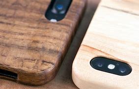 Image result for iPhone X Case Wood and Metal