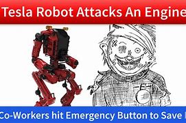 Image result for Tesla Robot Attacks Engineer