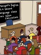 Image result for Adult English Class Cartoon