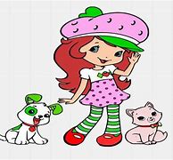 Image result for Strawberry Shortcake SVG