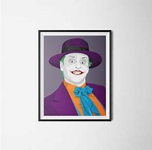 Image result for Jack Nicholson Joker SVG