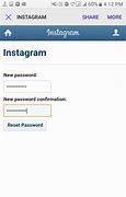 Image result for Instagram Password Reset