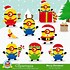 Image result for Minion Christmas ClipArt