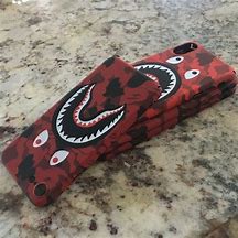 Image result for Red BAPE Phone Case