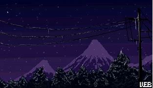 Image result for Pixel Art Aesthetic Night Sky