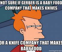 Image result for Gerber Monster Baby Food Meme