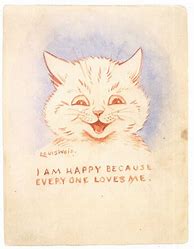 Image result for Louis Wain Cat Drawings