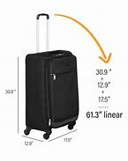 Image result for 45 Linear Inches Luggage