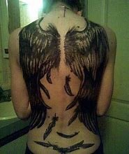 Image result for broken angel wings tattoos back