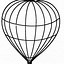 Image result for Air Balloon Colouring
