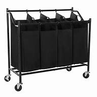 Image result for Heavy Duty Rolling Laundry Cart