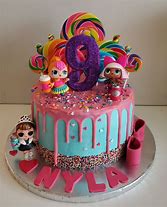 Image result for LOL Surprise Doll Birthday Cake