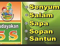 Image result for Slogan 5S Di Sekolah