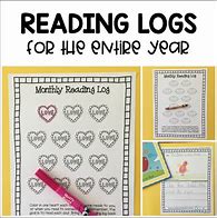 Image result for Kindergarten Reading Log