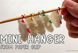Image result for Paper Clip Hanger