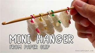 Image result for DIY Paper Clip Hanger