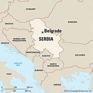 Image result for Blgrade in Serbia Map