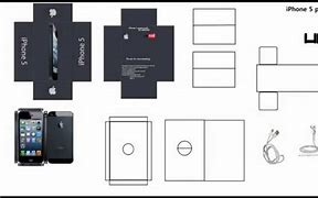 Image result for Papercraft iPhone Box Template