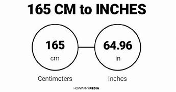 Image result for 165 Cm to FT