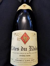 Image result for Auguste Clape Cotes Rhone