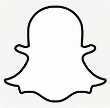 Image result for Snapchat Ghost Logo Outline