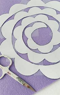 Image result for Felt Flower Template