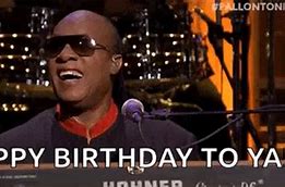 Image result for Stevie Wonder Birthday Meme