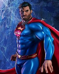 Image result for Cartoon Superman Muscles