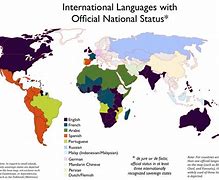 Image result for Country-Language Map