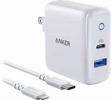 Image result for Anker Dual Pory Android iPhone Charger