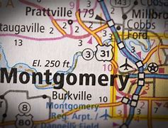 Image result for Montgomery Alabama City Map