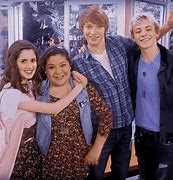Image result for Austin and Ally Cast Hanging Out