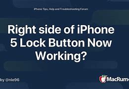 Image result for iPhone 5 Lock Button Image
