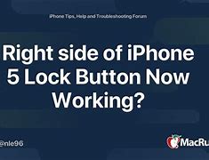 Image result for Lock Button On iPhone 5 Apple