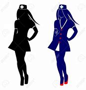 Image result for Nurse Silhouette Image