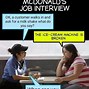 Image result for McDonald's Worker Meme