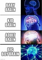 Image result for Child Brain Meme