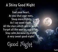 Image result for Good Night Poem for Rest