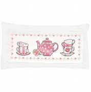 Image result for herrschners counted cross stitch pillowcase